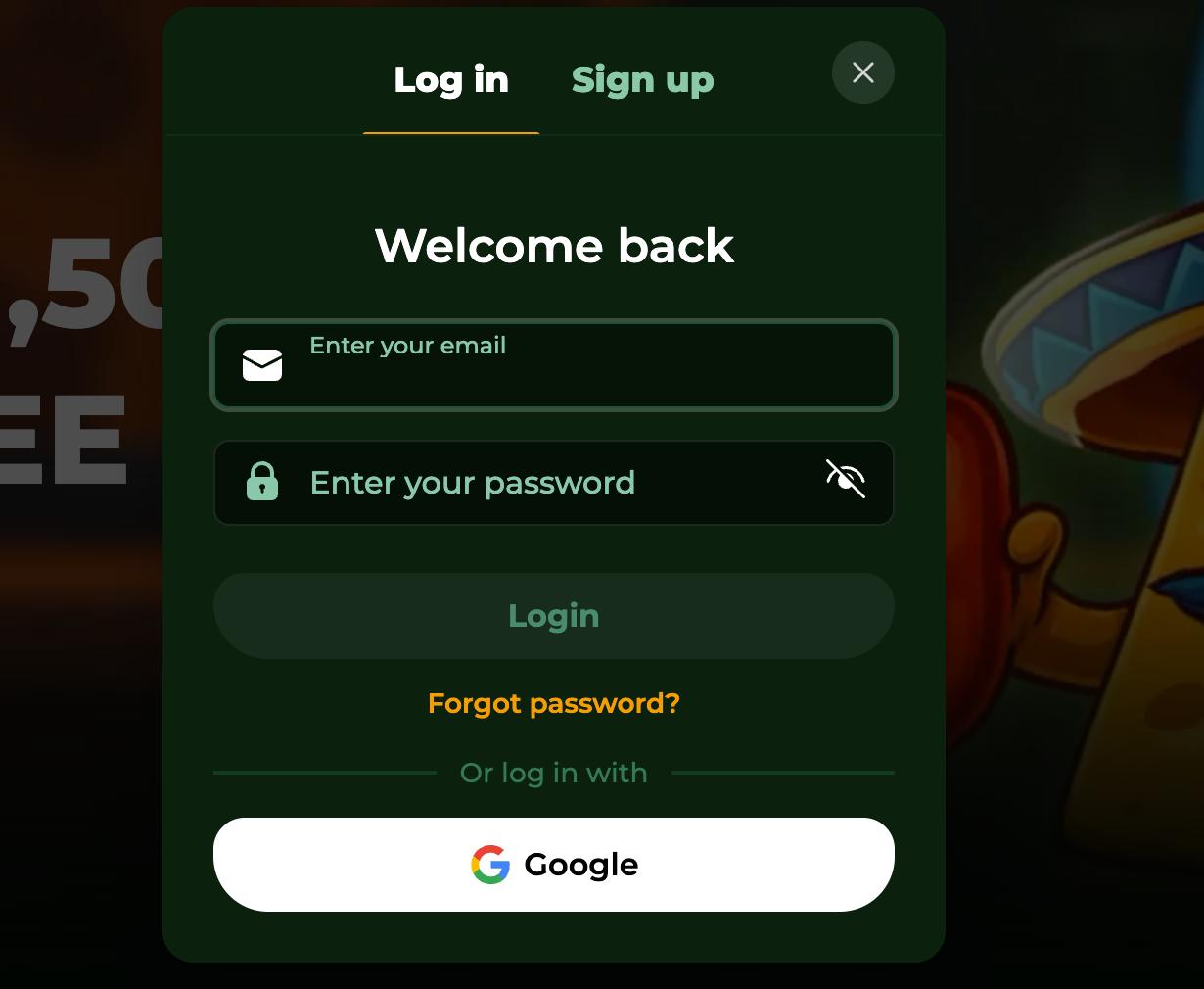 Login e funzioni della dashboard personale su Casinacho Casino